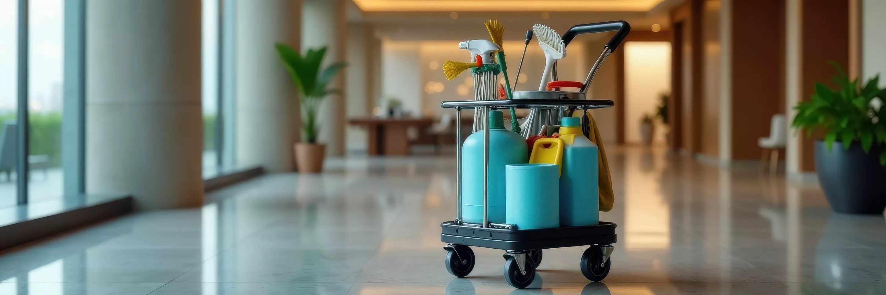 Professionelle Gebäudereinigung durch TollenseClean - Sauberkeit und Hygiene für Ihr Gebäude